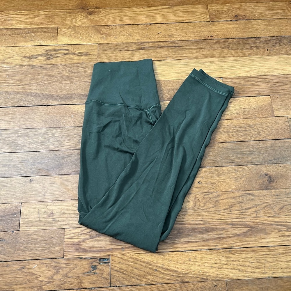Army green Aerie leggings